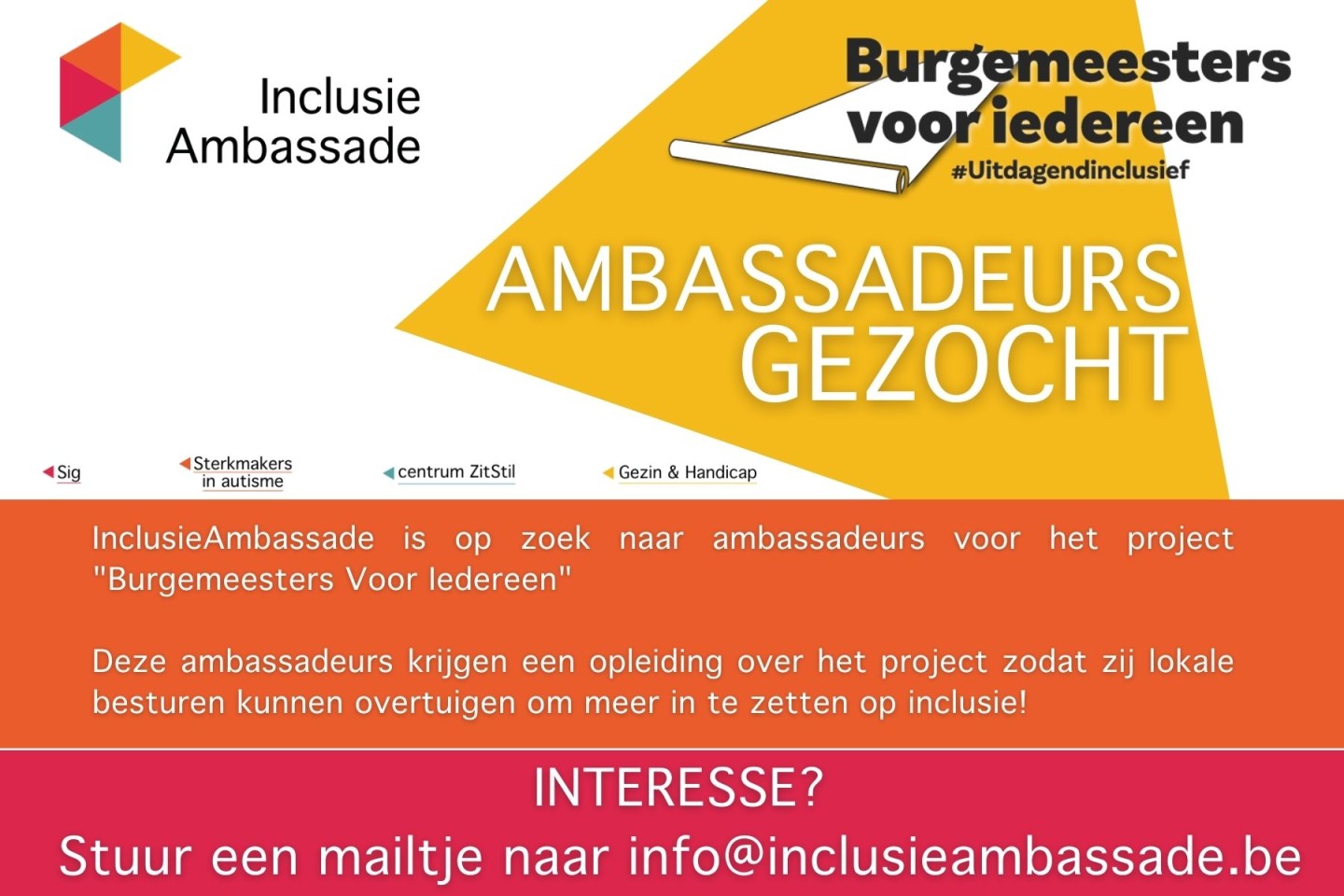 Ambassadeurs Gezocht Inclusieambassade